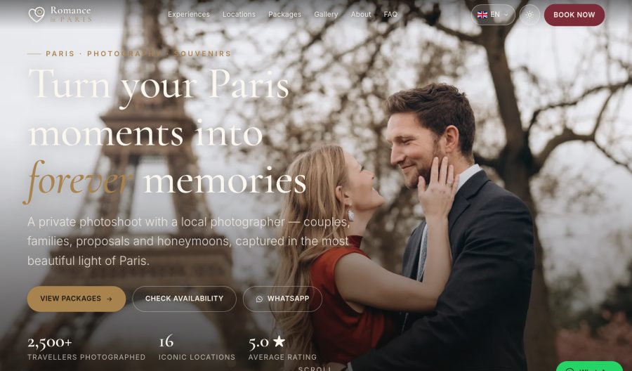 Romance in Paris